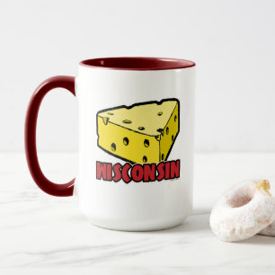 Wisconsin-Käsekeil Tasse