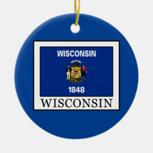 Wisconsin Keramikornament