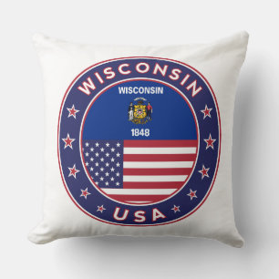 Wisconsin Kissen