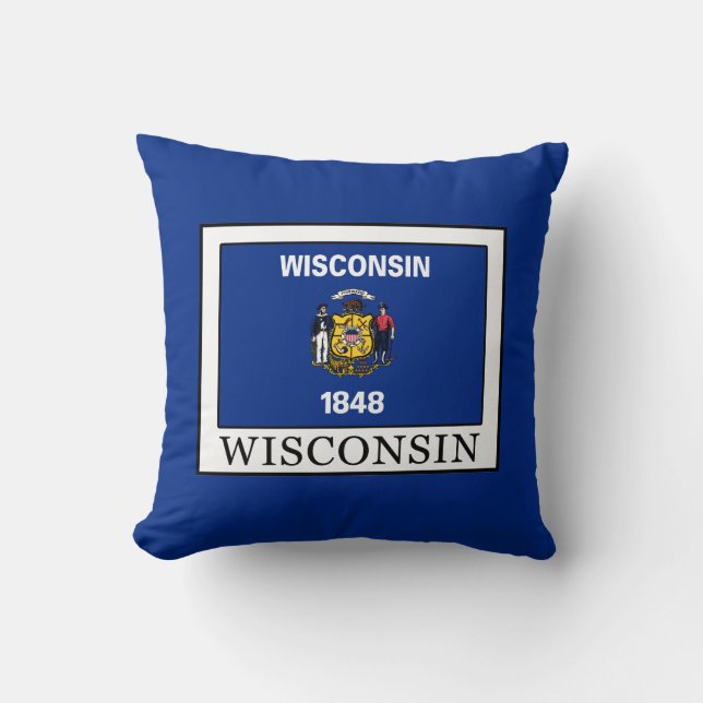 Wisconsin Kissen (Vorderseite)