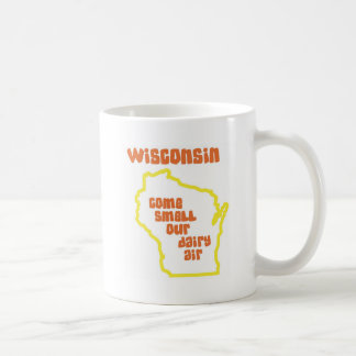 Wisconsin kommen Geruch unsere Molkereiluft Kaffeetasse