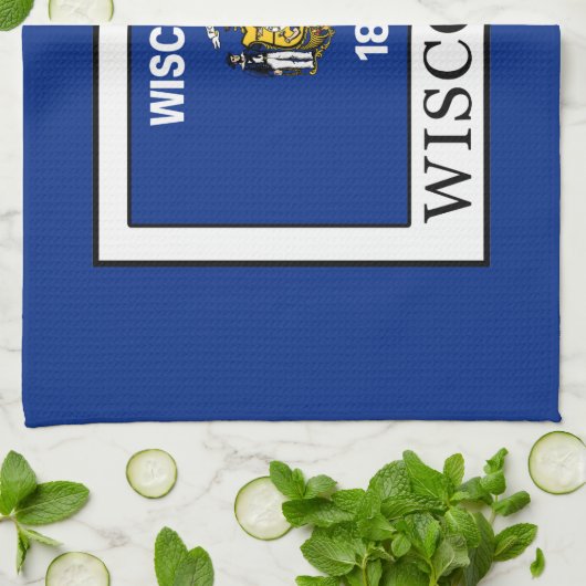 Wisconsin Küchentuch (Gefaltet)