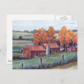 Wisconsin Landscape Postcard Postkarte (Vorne/Hinten)