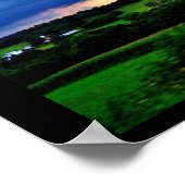 Wisconsin Landschaft Poster (Ecke)