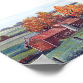 Wisconsin Landschaftsposter Poster (Ecke)