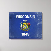 Wisconsin Leinwanddruck (Vorderseite)