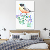 Wisconsin Leinwanddruck (Insitu (Schlafzimmer))