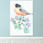 Wisconsin Leinwanddruck (Insitu (Holzboden))