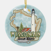 Wisconsin Lighthouse Ornament (Vorne)