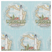 Wisconsin Lighthouse Stoff (Nahaufnahme)