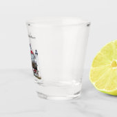 Wisconsin Lighthouses-Glas Schnapsglas (Rechts)