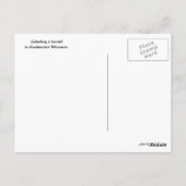 Wisconsin-Lilien Postkarte (Rückseite)