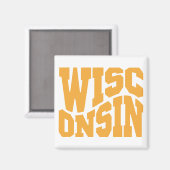 Wisconsin Magnet (Vorderseite/Rückseite)