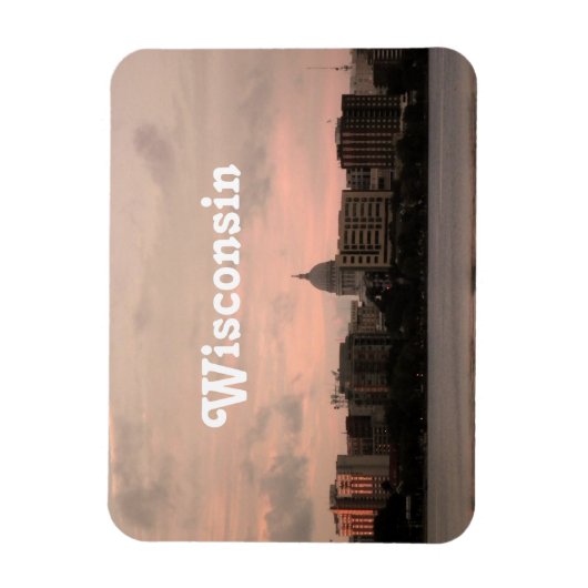 Wisconsin Magnet (Vertikal)