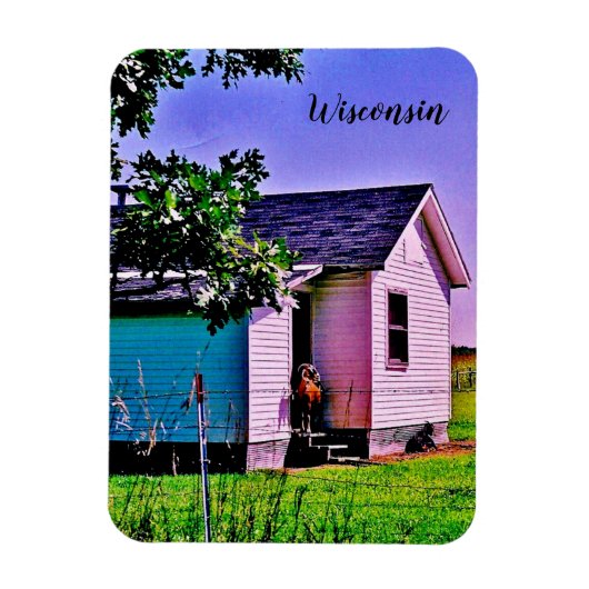 Wisconsin Magnet (Vertikal)