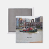 Wisconsin-Magnet Magnet (Vorderseite/Rückseite)