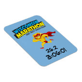 Wisconsin Marathon Post-Marathon Magnet (Rechte Seite)
