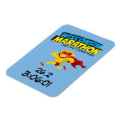 Wisconsin Marathon Post-Marathon Magnet (Linke Seite)