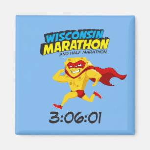 Wisconsin-Marathon Posten-Marathon Magnet