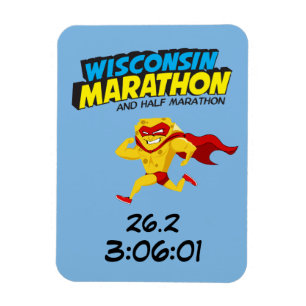 Wisconsin-Marathon Posten-Marathon Magnet