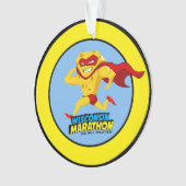 Wisconsin-Marathon Posten-Marathon Ornament (Vorderseite)