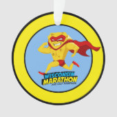 Wisconsin-Marathon Posten-Marathon Ornament (Vorderseite)