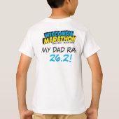 Wisconsin-Marathon Posten-Marathon T-Shirt (Rückseite)