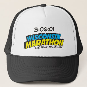Wisconsin-Marathon Posten-Marathon Truckerkappe