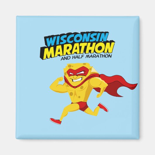 Wisconsin Marathon Race Day Magnet (Vorne)
