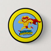 Wisconsin-Marathonlauf-Tag Button (Vorderseite)