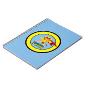 Wisconsin-Marathonlauf-Tag Notizblock (Linke Seite)