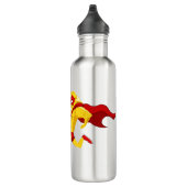 Wisconsin-Marathonlauf-Tag Trinkflasche (Rechts)