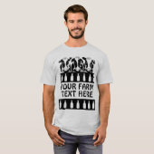 Wisconsin Milchkühe Ihr T - Shirt (Vorne ganz)