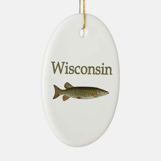 Wisconsin moschusartig keramik ornament (Rechts)