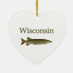 Wisconsin moschusartig keramikornament