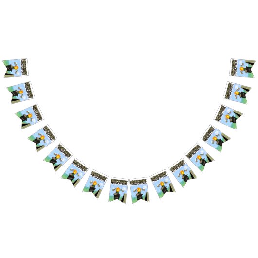 Wisconsin Moskitos Cartoon - Camping von Tiki Wimpelkette (Alle)