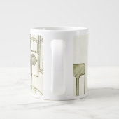 Wisconsin Motor Milwaukee Wisconsin Gas Motor K5 Jumbo-Tasse (Rückseite)