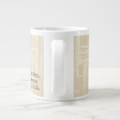 Wisconsin Motor Milwaukee Wisconsin Gas Motor X Jumbo-Tasse (Rückseite)