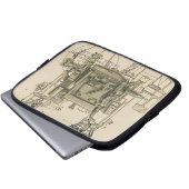 Wisconsin Motor Milwaukee Wisconsin Gas Motor X Laptopschutzhülle (Vorne Knopf)