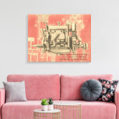 Wisconsin Motor Milwaukee Wisconsin Gas Motor X Leinwanddruck (Insitu (Wohnzimmer))