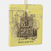 Wisconsin Motor Milwaukee Wisconsin Motor Early K Keramikornament (Rechts)