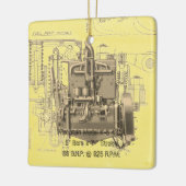 Wisconsin Motor Milwaukee Wisconsin Motor Early K Keramikornament (Links)