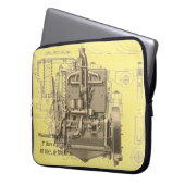 Wisconsin Motor Milwaukee Wisconsin Motor Early K Laptopschutzhülle (Vorderseite Links)