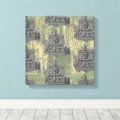 Wisconsin Motor Milwaukee Wisconsin Motor Early K Leinwanddruck (Insitu (Holzboden))