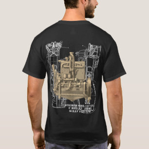 Wisconsin Motor Milwaukee Wisconsin Motor Early K T-Shirt