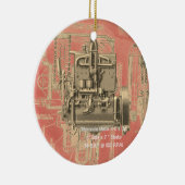 Wisconsin Motor Milwaukee Wisconsin Motor Frühzeit Keramik Ornament (Rechts)