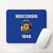Wisconsin Mousepad (Mit Mouse)