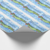 Wisconsin Muskie Geschenkpapier (Ecke)