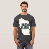 Wisconsin Native Hunter Junting T-Shirt (Vorne ganz)