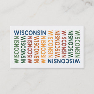 Wisconsin Niedlich Visitenkarte